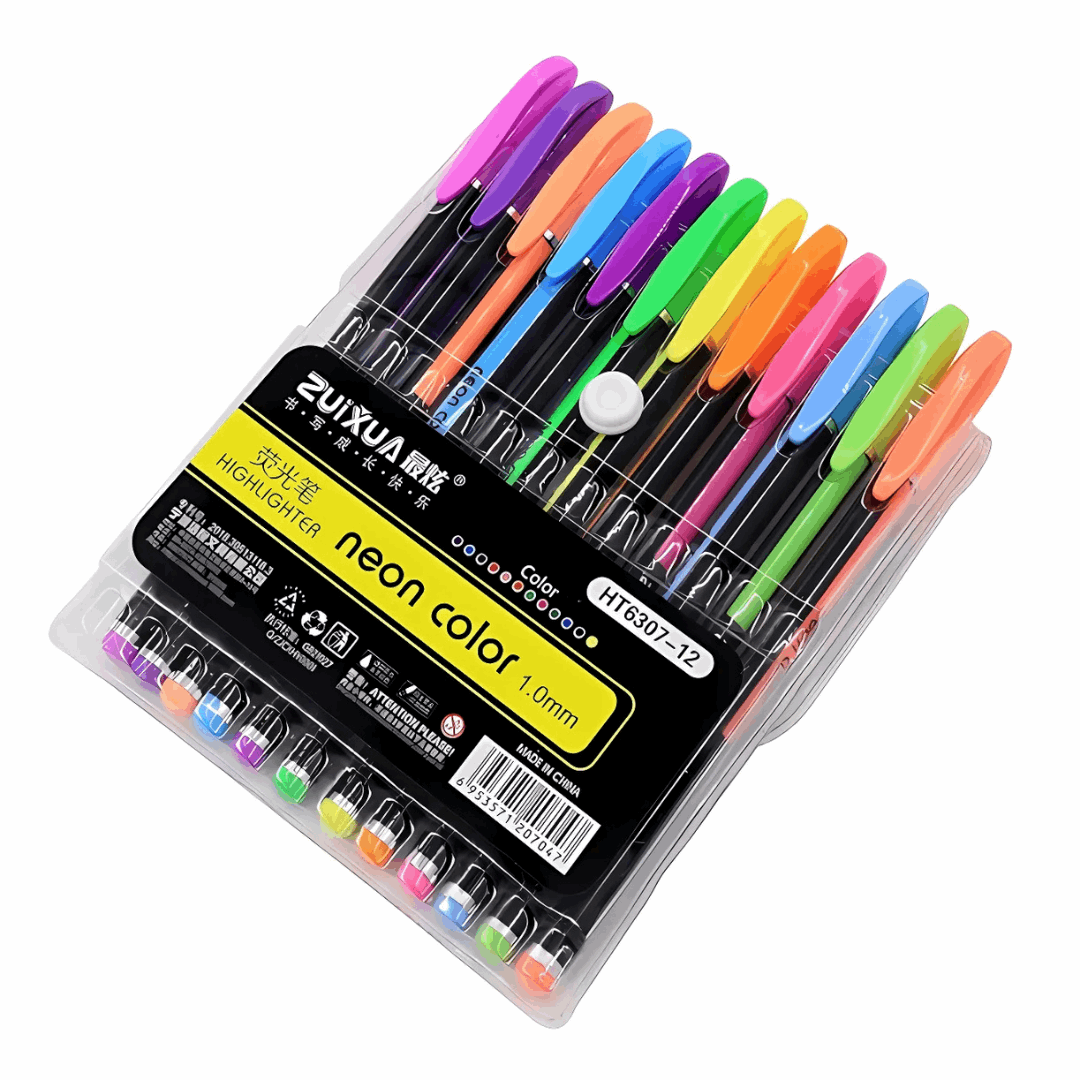 12 Shade Neon Pen Cutello 12-shade-neon-pen 4