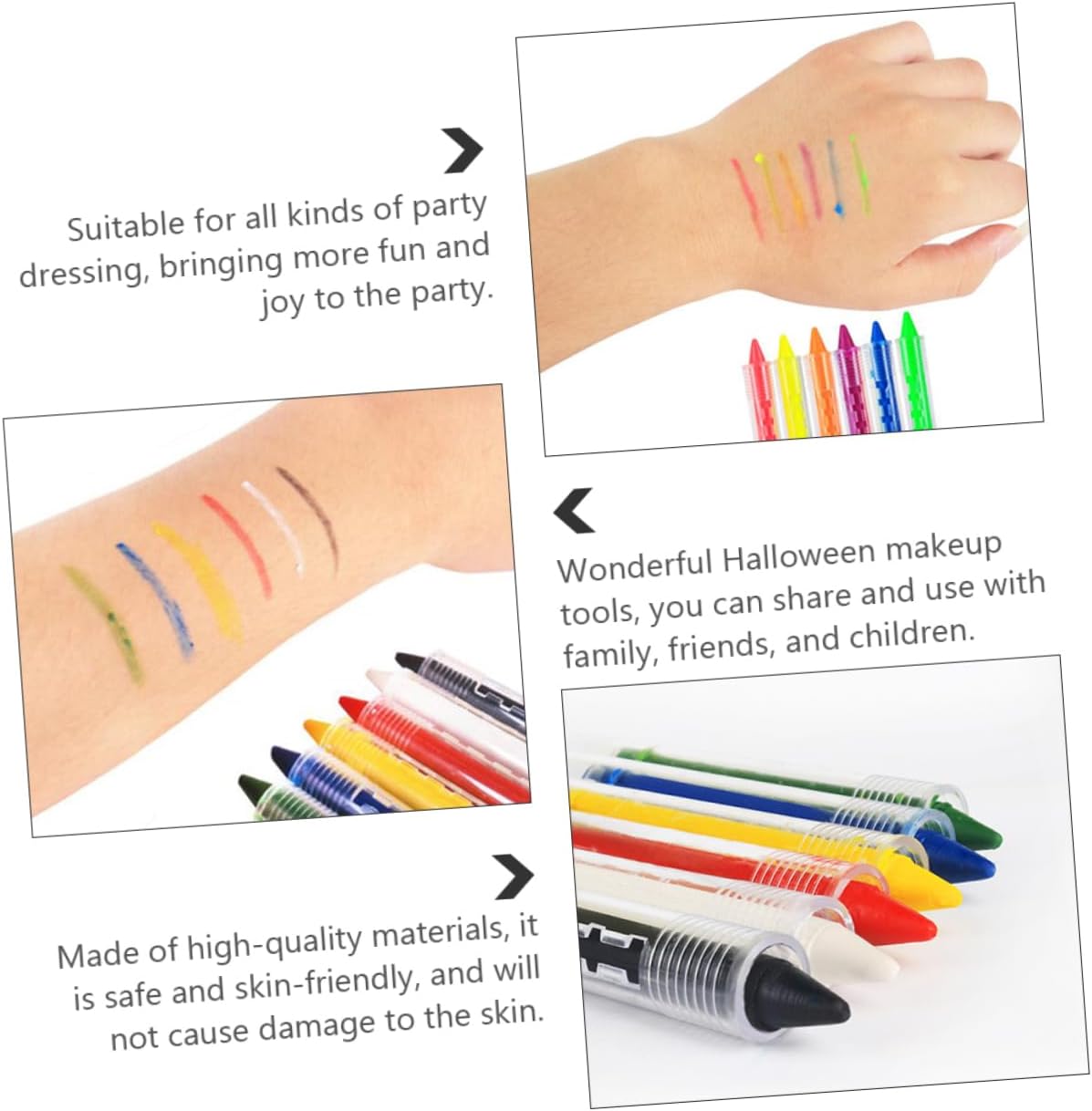 Neon Face Paint 6Pcs Cutello neon-face-paint-6pcs 7