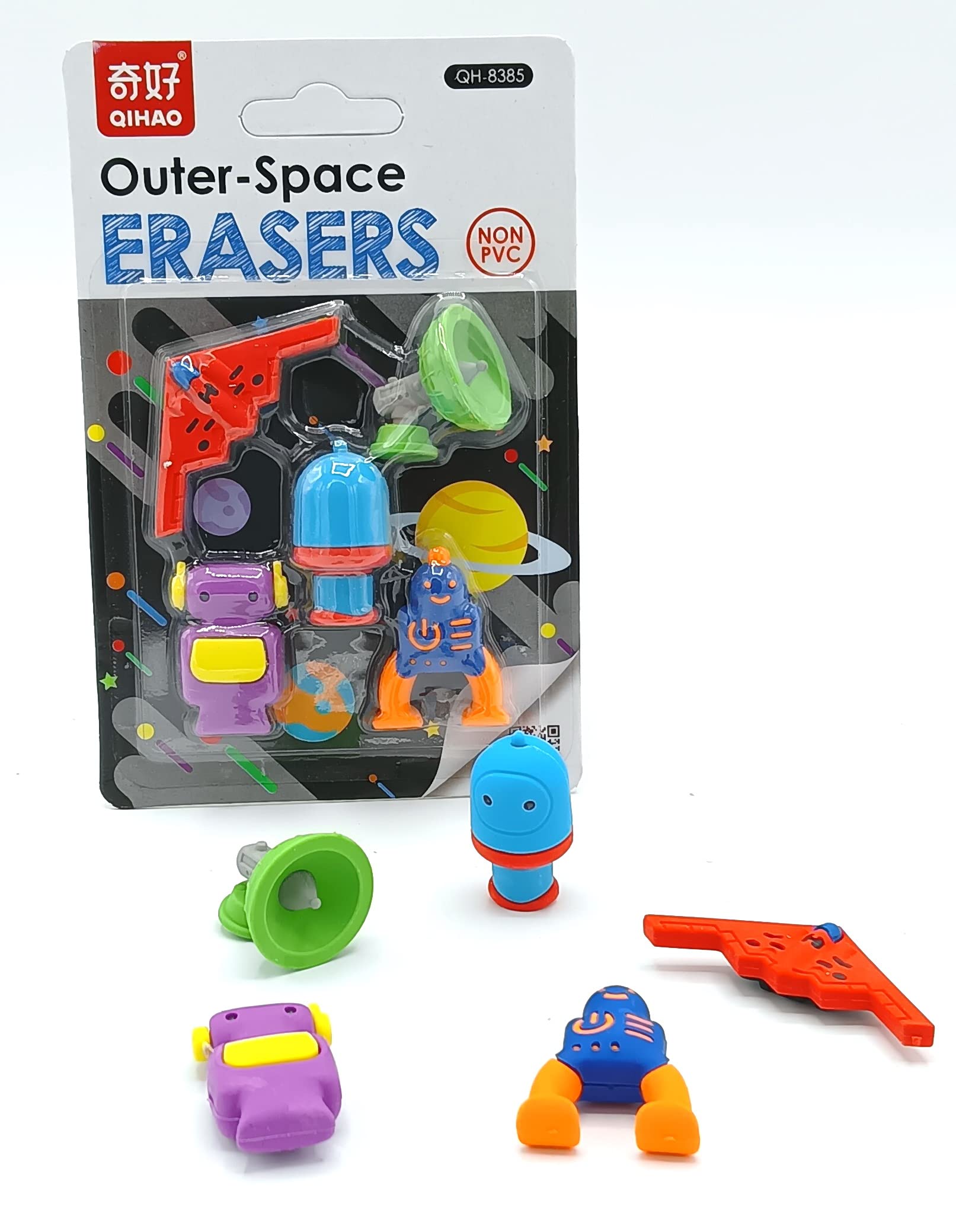 Space Small Eraser Set Cutello space-small-eraser-set 2
