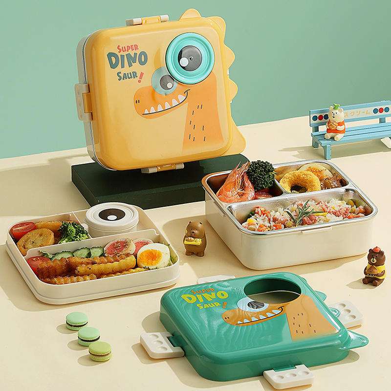 Dino Bento Lunch Box Cutello dino-transparent-lunch-box 2