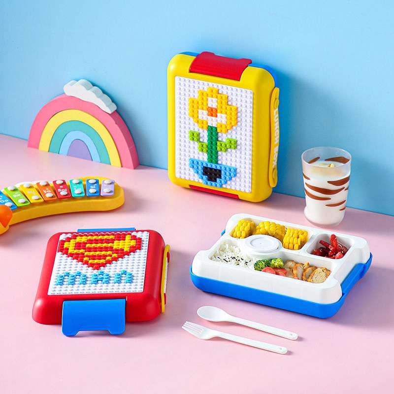 Building Block Bento Lunch Box Cutello building-block-bento-lunchbox 1
