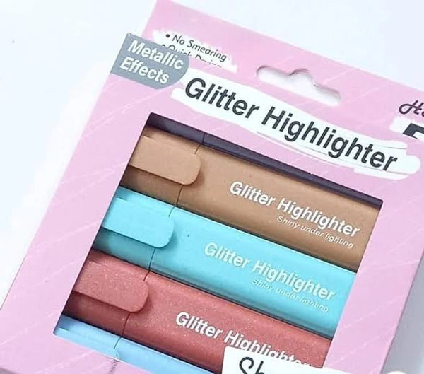 Glitter Highlighter 6 pcs Cutello glitter-highlighter-6pcs 2
