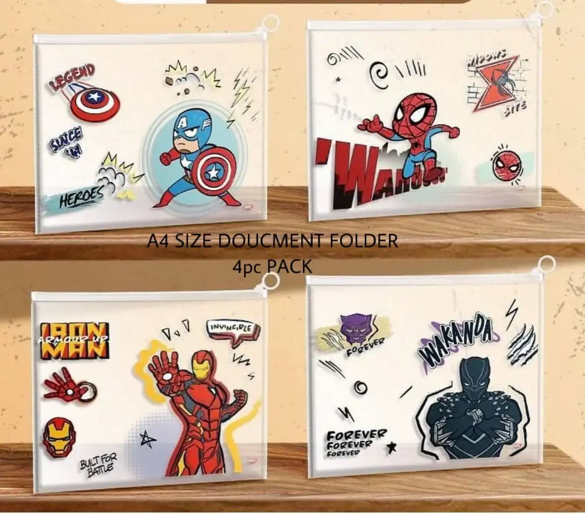 A4 Character Folder (4 pcs) Cutello a4-character-folder-4pcs 4