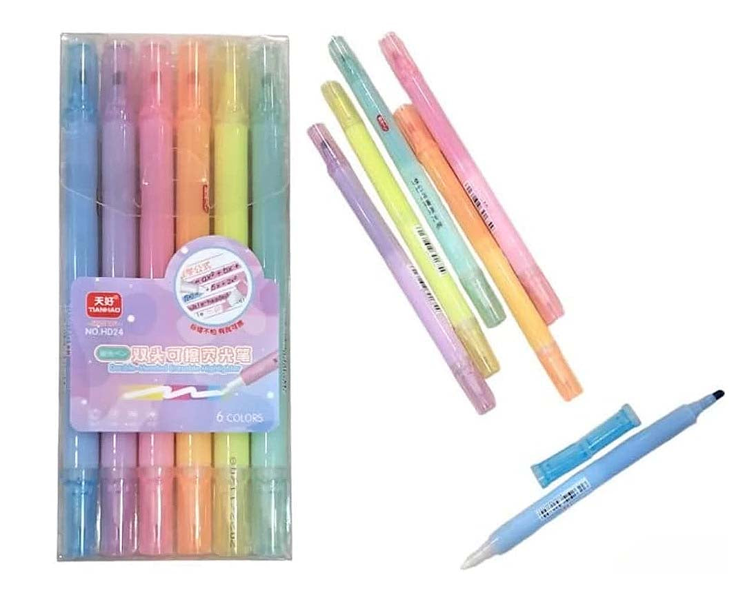 Erasable Highlighter 6pcs Cutello erasable-highlighter-6pcs 2