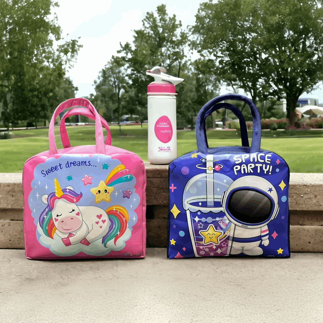 Insulated Lunchbag - Space & Unicorn Cutello space-unicorn-insulated-lunch-bag 1