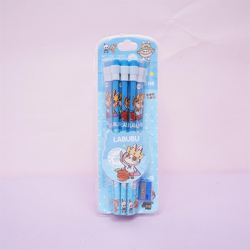 Cartoon Labubu Pencil-12 Pcs Cutello cartoon-labubu-pencil-12-pcs 4