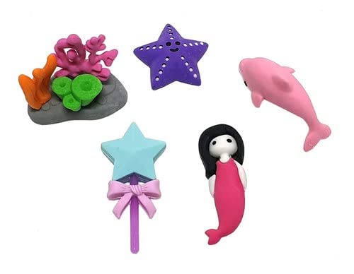 Mermaid Eraser Cutello mermaid-eraser 4