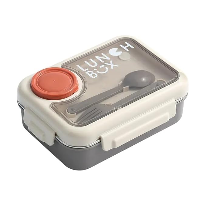 Bento Lunch Box with Cutlery - Image 4