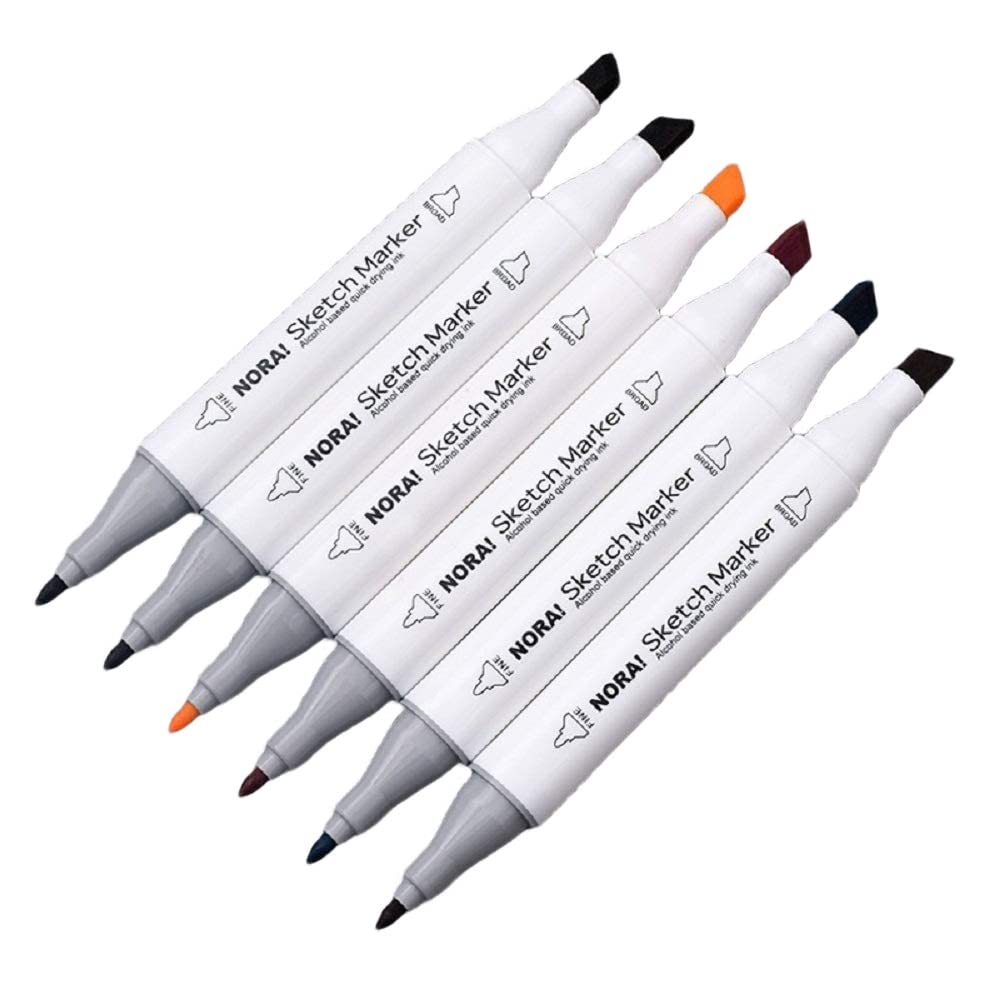 36 Alcohol Based Brush & Chisel Dual Tip Art Markers Cutello 36-alcohol-based-brush-chisel-dual-tip-art-marker 7