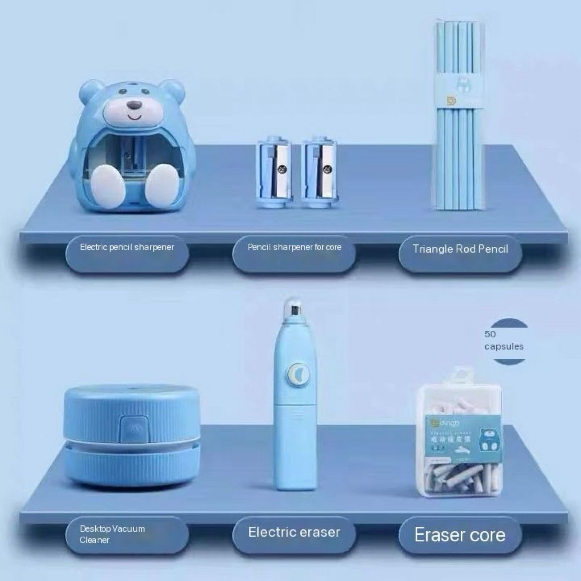 Piggy Bank + Electric Stationery Set Cutello piggy-bank-electric-stationery-set 3
