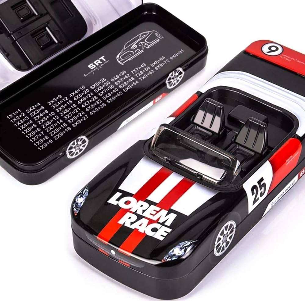 Cool Car Metal Pencil Box Cutello cool-car-metal-pencil-box 3