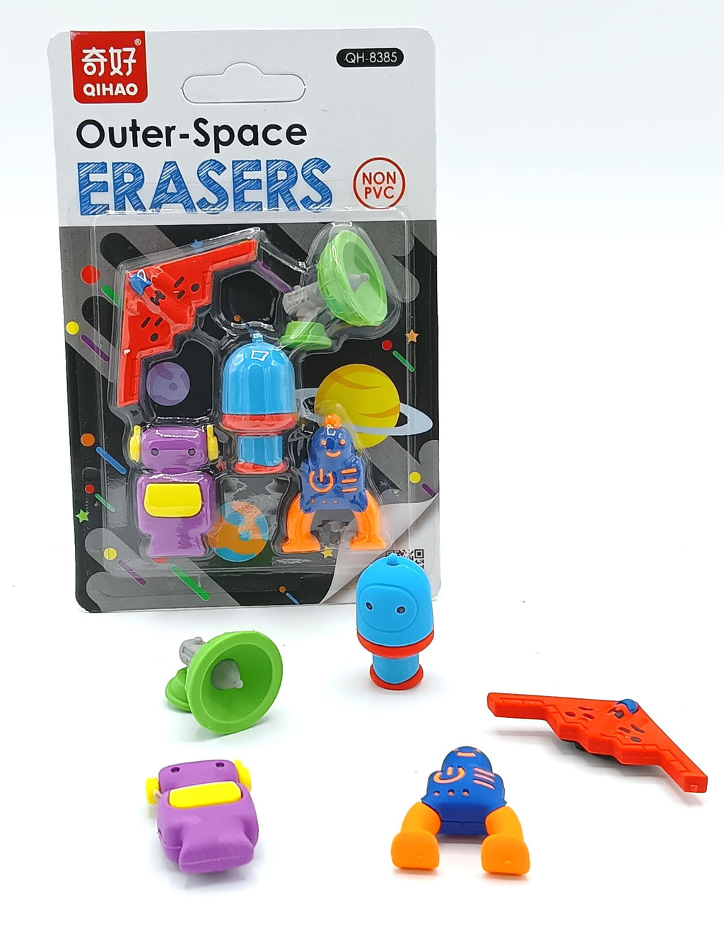 Space Small Eraser Set Cutello space-small-eraser-set 2