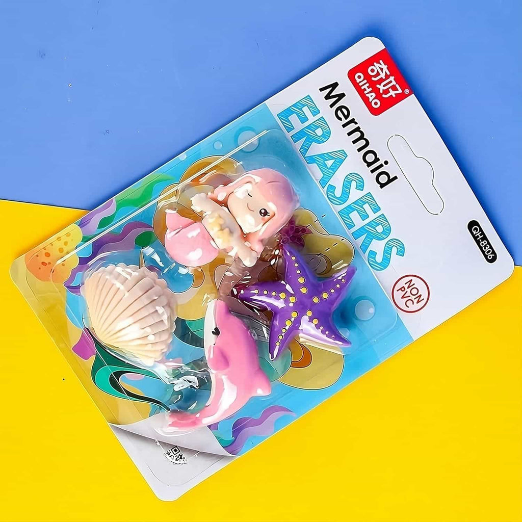 Mermaid Magic Eraser Set Cutello mermaid-magic-eraser-set 4