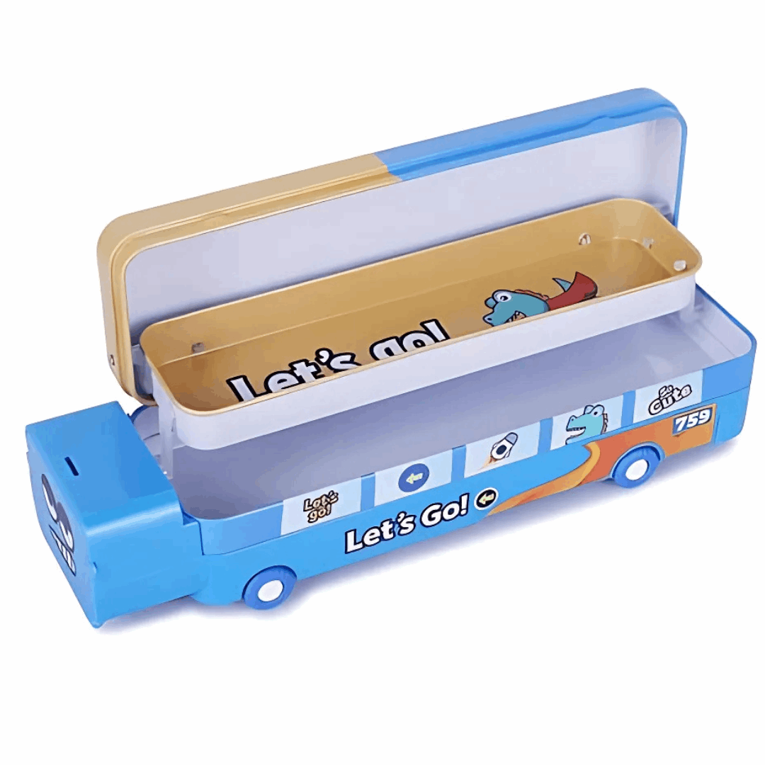 Bus-shaped Pencil Box Cutello bus-shaped-pencil-box 2
