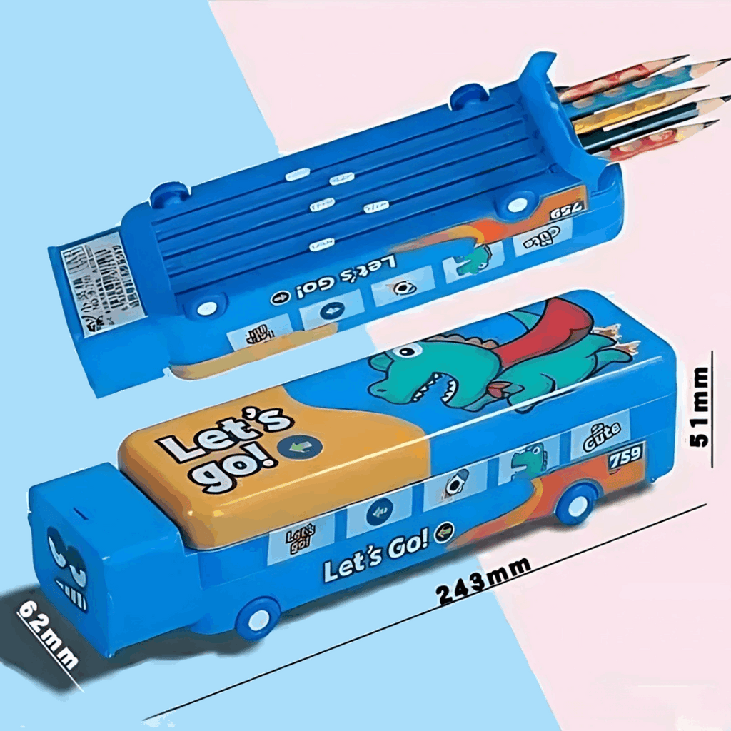 Bus-shaped Pencil Box Cutello bus-shaped-pencil-box 3
