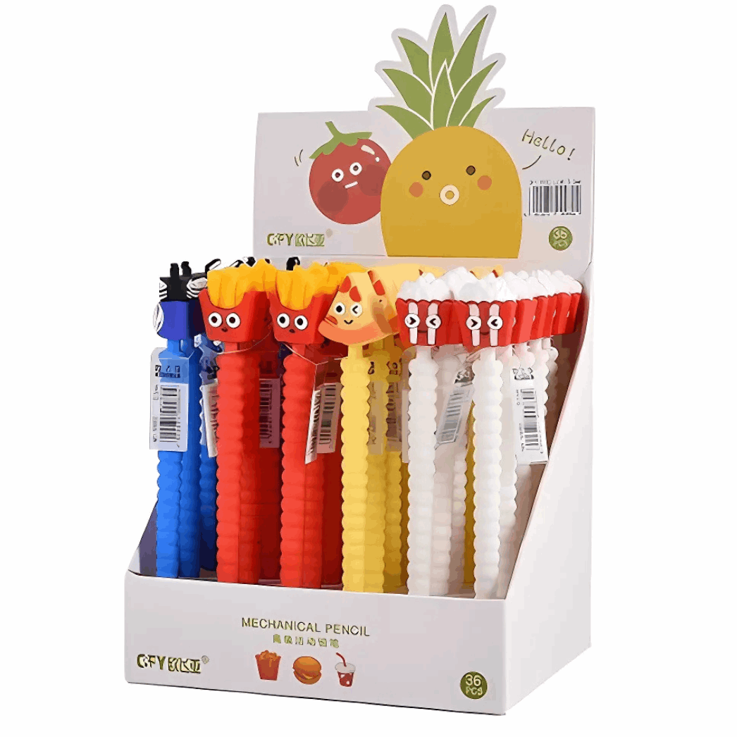 Food Mechanical Pencil - 4pcs Cutello food-mechanical-pencil-4pcs 1