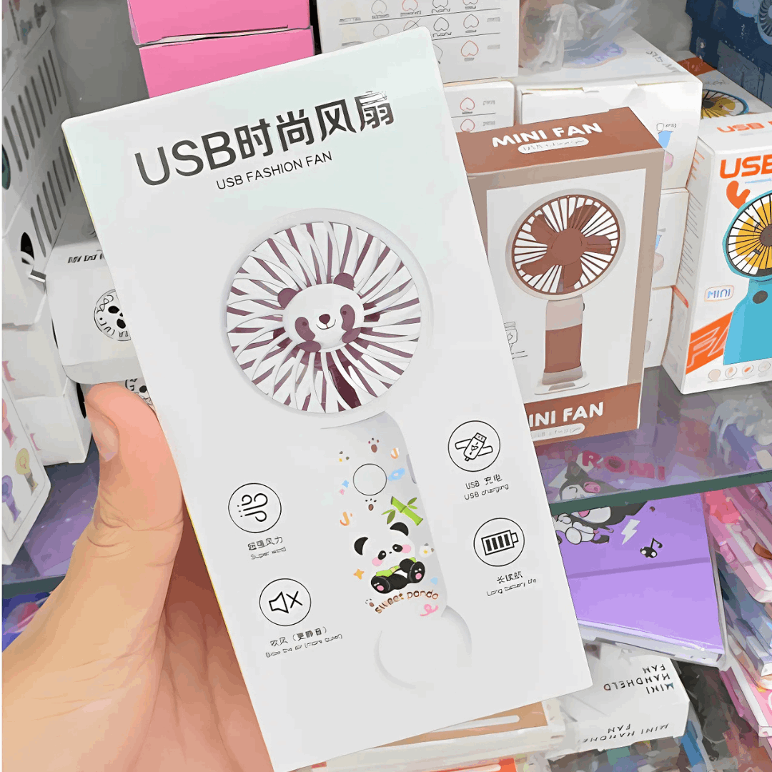 Panda USB Mini Fan Cutello panda-usb-mini-fan 2