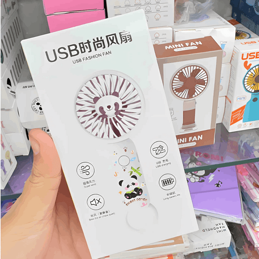 Panda USB Mini Fan Cutello panda-usb-mini-fan 2