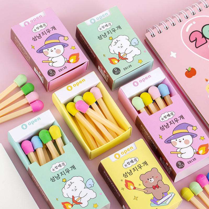 Matchsticks Eraser - Set Of 2 Cutello matchstick-eraser-set 3