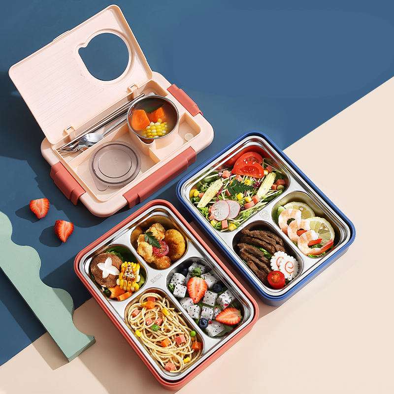 3 & 4 Compartment Bento Lunchbox Cutello 3-4-compartment-bento-lunchbox 2