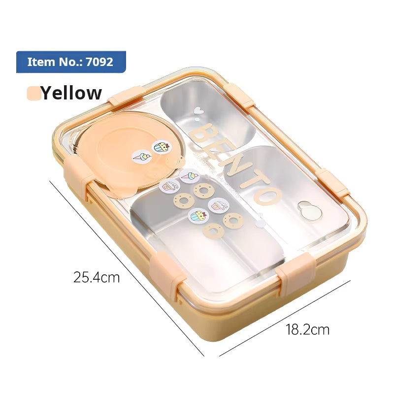 4 Compartment Bento Lunchbox Cutello 4-compartment-bento-lunchbox 6