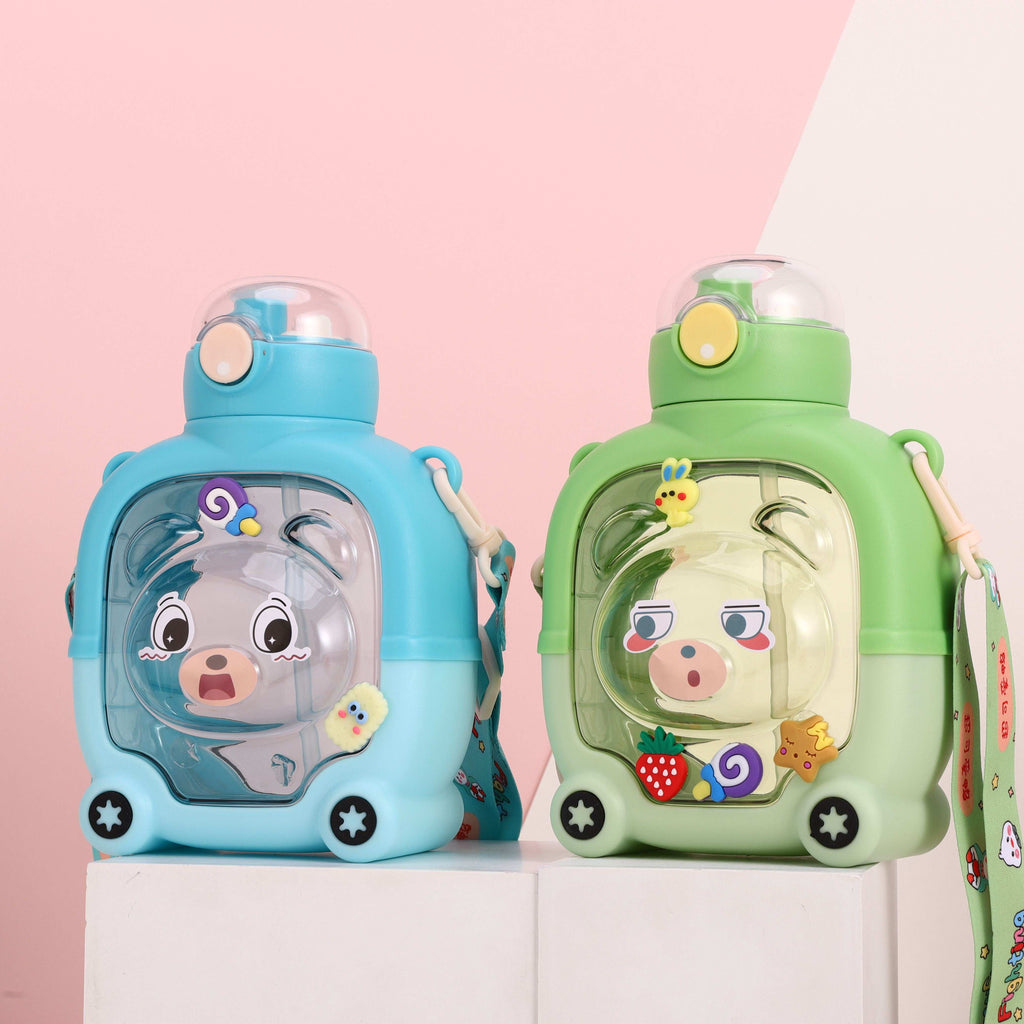 Double Straw Bottle Cutello double-straw-water-bottle 2