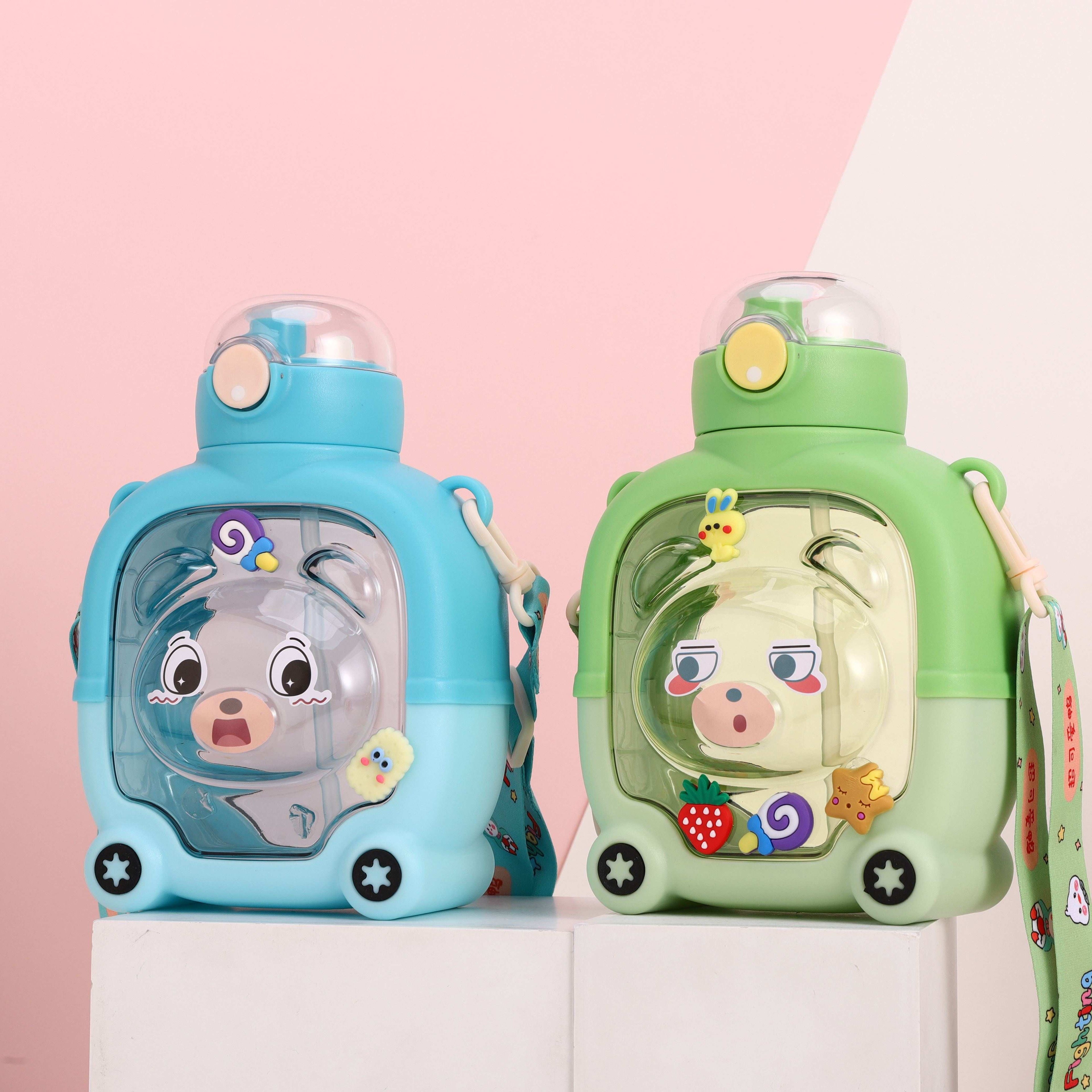 Double Straw Bottle Cutello double-straw-water-bottle 2