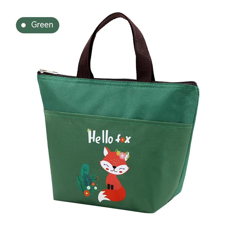 Office Tote Lunch Bag Cutello teddy-lunch-bag-with-cartoon-print 7