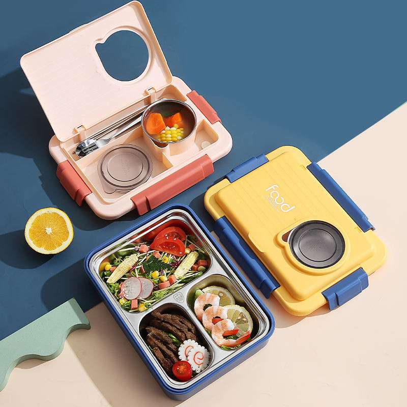 3 & 4 Compartment Bento Lunchbox Cutello 3-4-compartment-bento-lunchbox 1