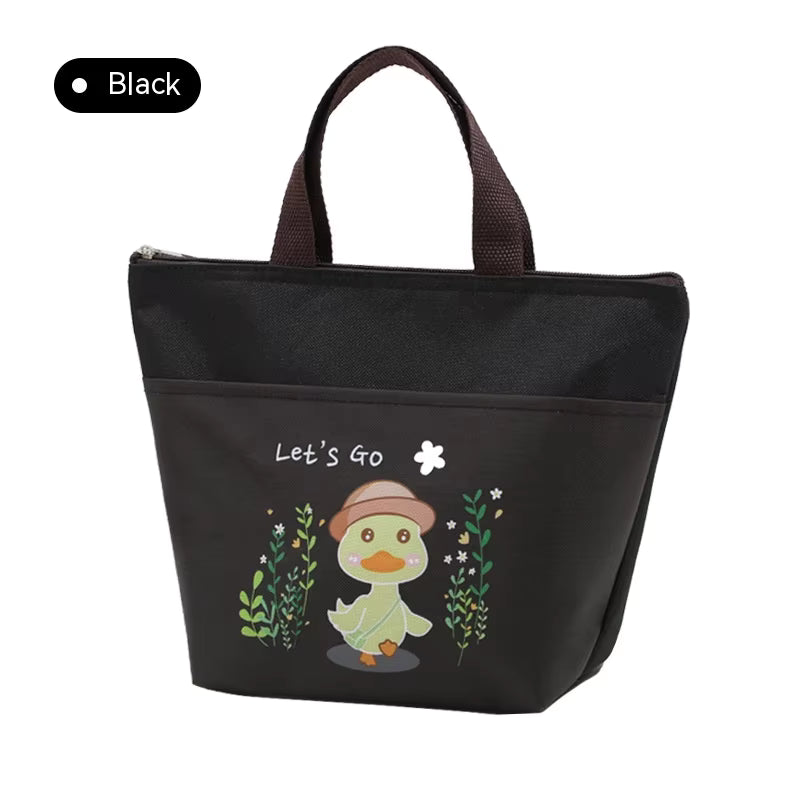 Office Tote Lunch Bag Cutello teddy-lunch-bag-with-cartoon-print 5