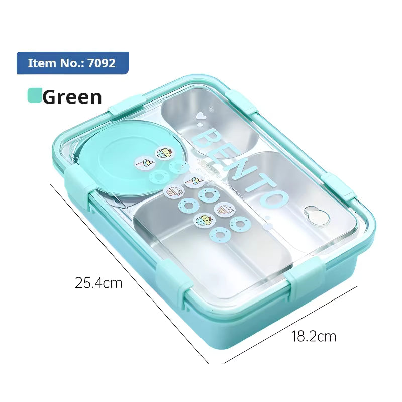 4 Compartment Bento Lunchbox Cutello 4-compartment-bento-lunchbox 5