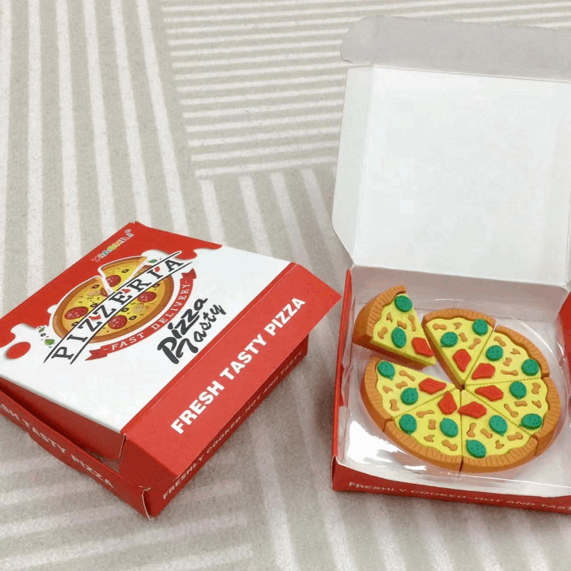 Pizza Eraser - Set of 2 Cutello pizza-eraser-set-of-2 1