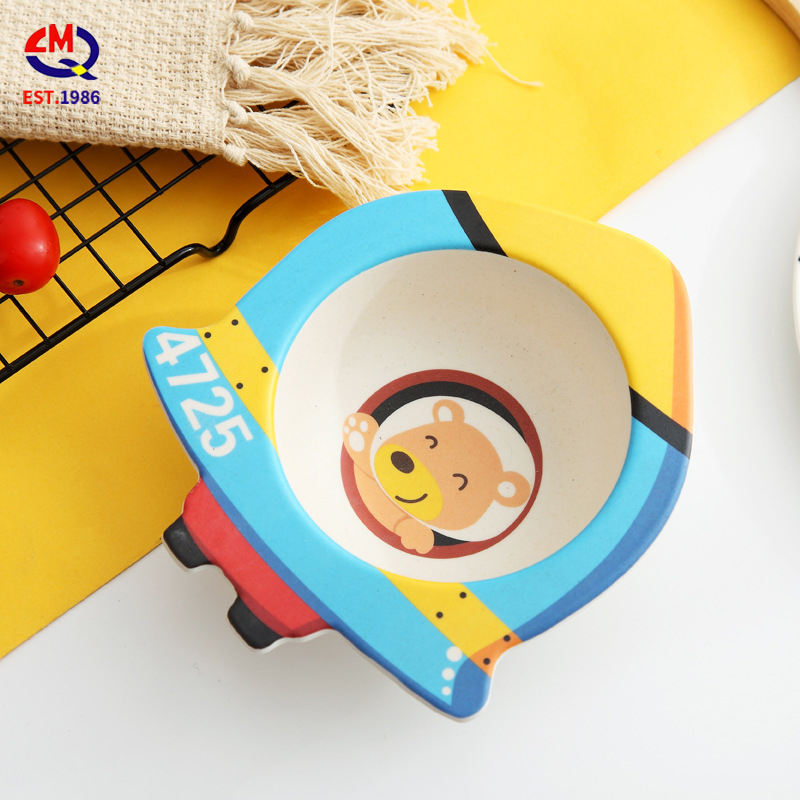 Bear Design Bamboo Fiber Bowl Cutello bear-design-bamboo-fiber-bowl 1