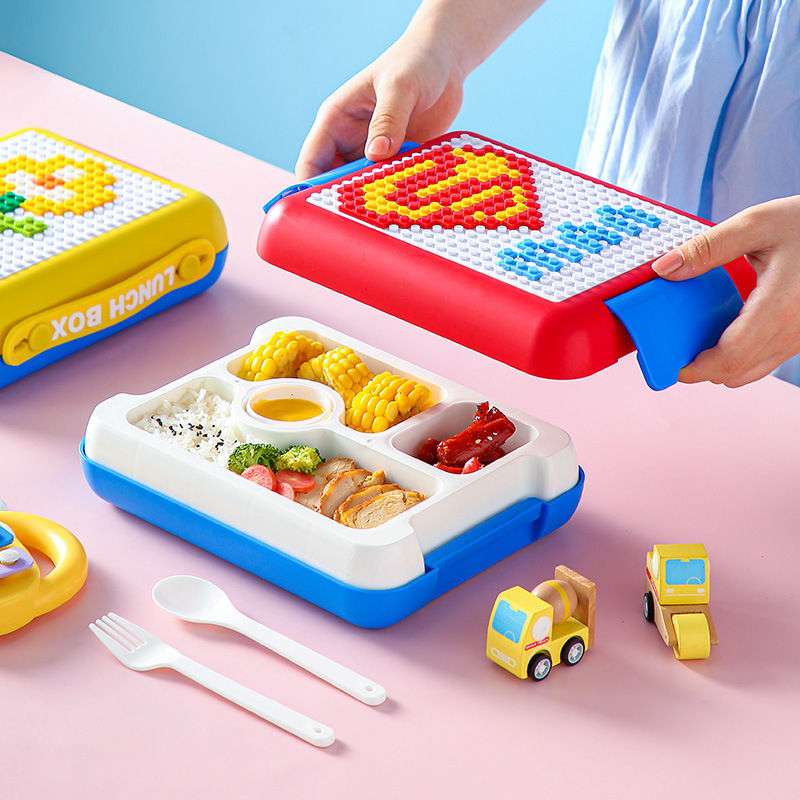 Building Block Bento Lunch Box Cutello building-block-bento-lunchbox 4