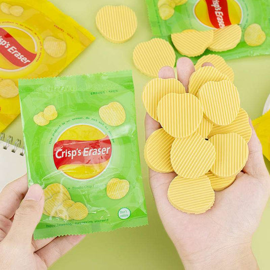 Chips Eraser - Set Of 2 Cutello chips-eraser-set 1