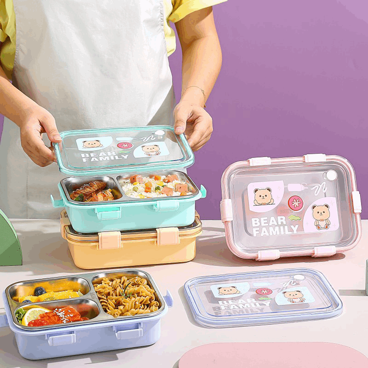 Teddy Bento Lunch Box Cutello teddy-bento-lunch-box 2
