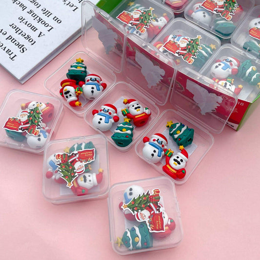 Christmas Eraser Box Cutello christmas-eraser-box 1