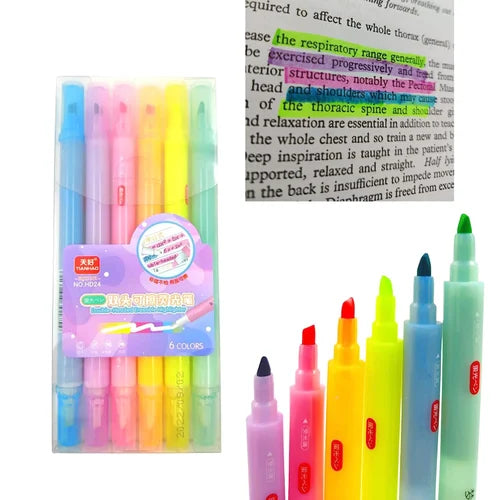 Erasable Highlighter 6pcs Cutello erasable-highlighter-6pcs 3