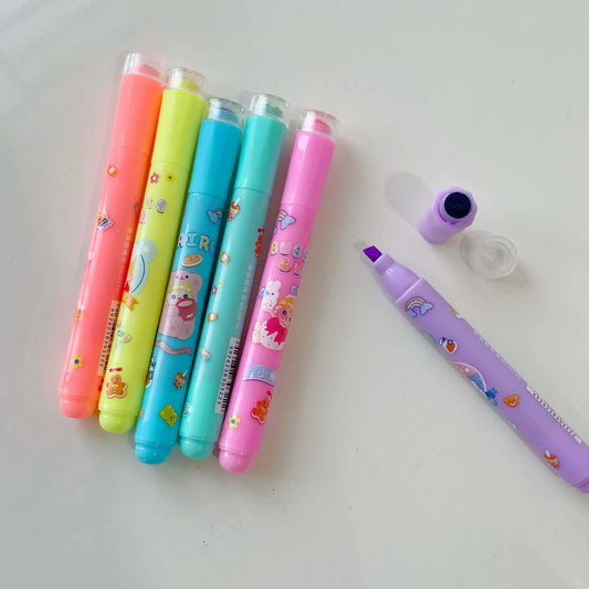 Stamp Highlighter (Set of 6, Multicolor) Cutello stamp-highlighter-set-of-6-multicolor 2