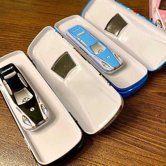 Car-shaped Metal Pencil Box Cutello car-shaped-metal-pencil-box 2