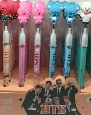 Toys BTS Pencil - 4Pcs Cutello toys-bts-pencil-4pcs 2