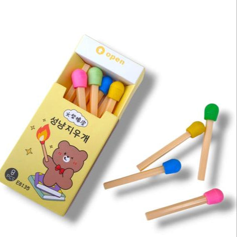 Matchsticks Eraser - Set Of 2 Cutello matchstick-eraser-set 5